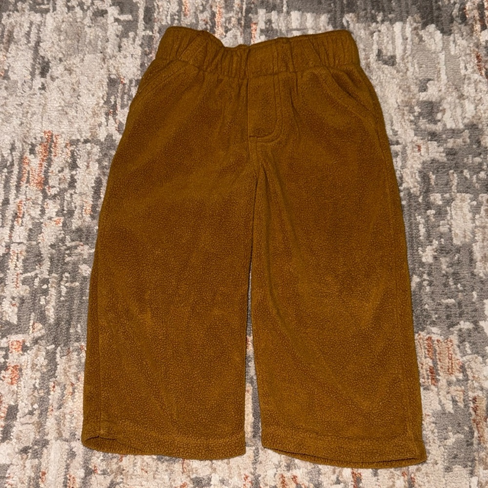 VGUC Carhartt 12M Microfleece Pants - Brown
